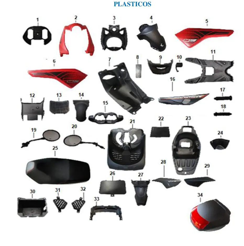 Diagrama DYNA 175cc Dyna Sport 175