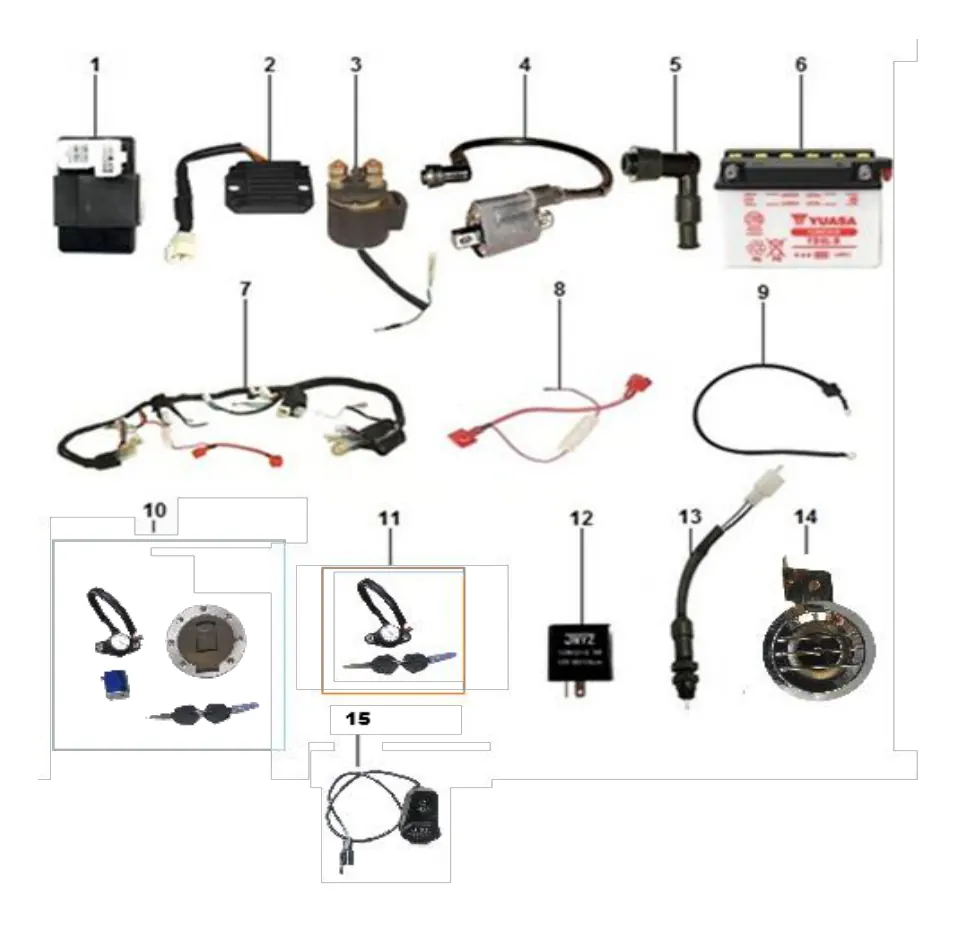 Diagrama KRONOS REVOLUTION 200cc Kronos Revolution 200