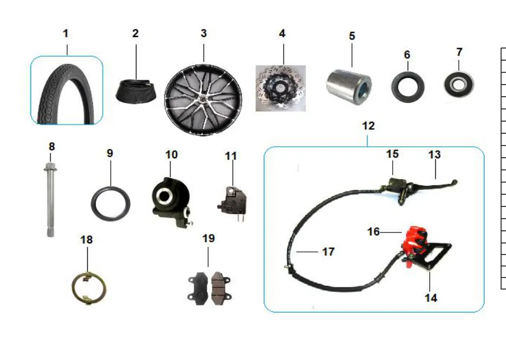 Diagrama HUNTER-125cc Hunter 125