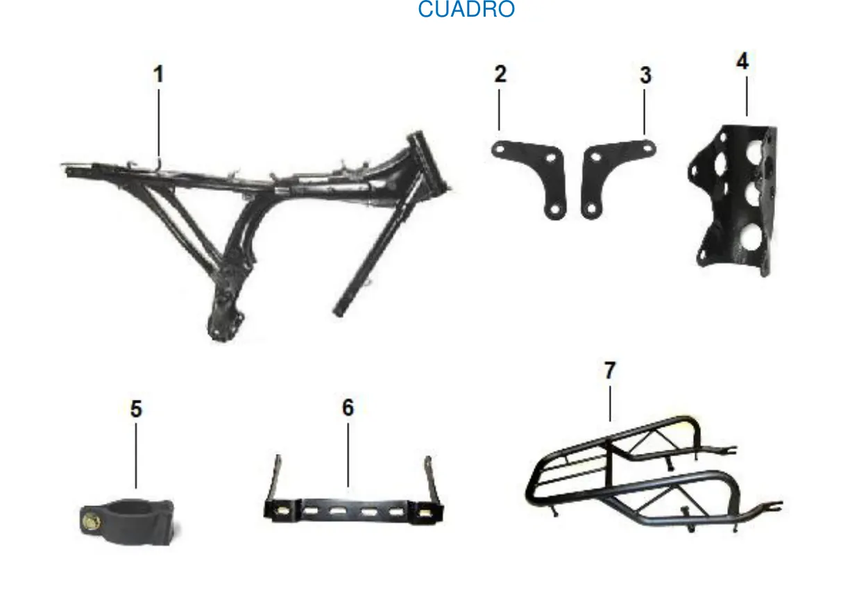 Diagrama TRIP 150cc Carabela Trip 150