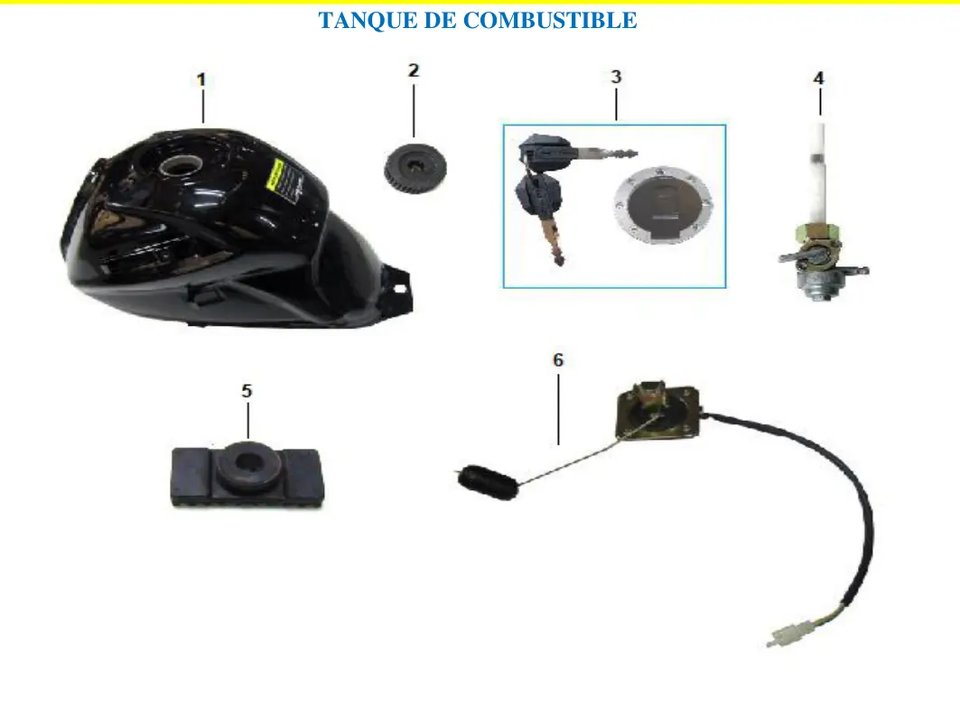 Diagrama DIRT-3 250cc 2023 Carabela Dirt3 250