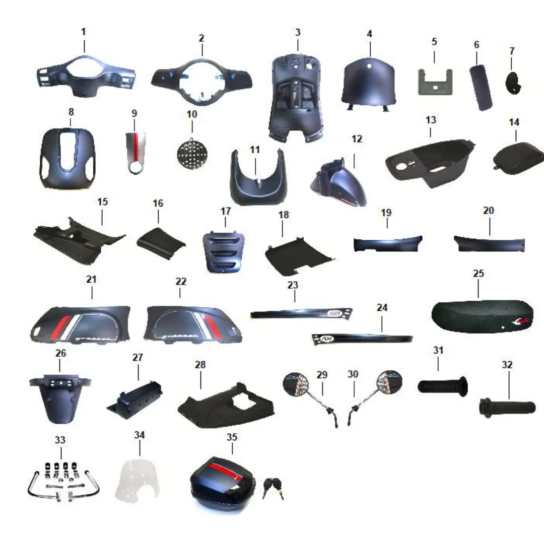 Diagrama Greaser 2023 Greaser Daytona