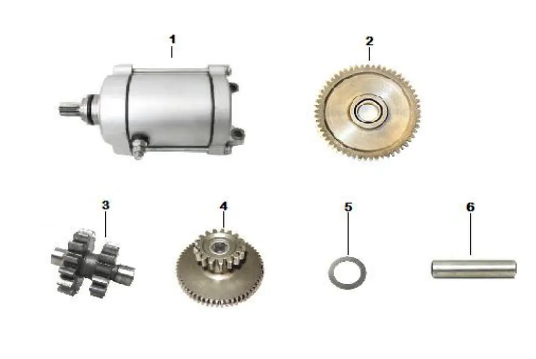Diagrama Motor de arranque Urban 200