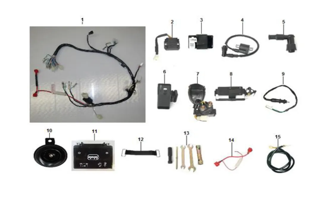 Diagrama BLASTER 200cc Blaster 200