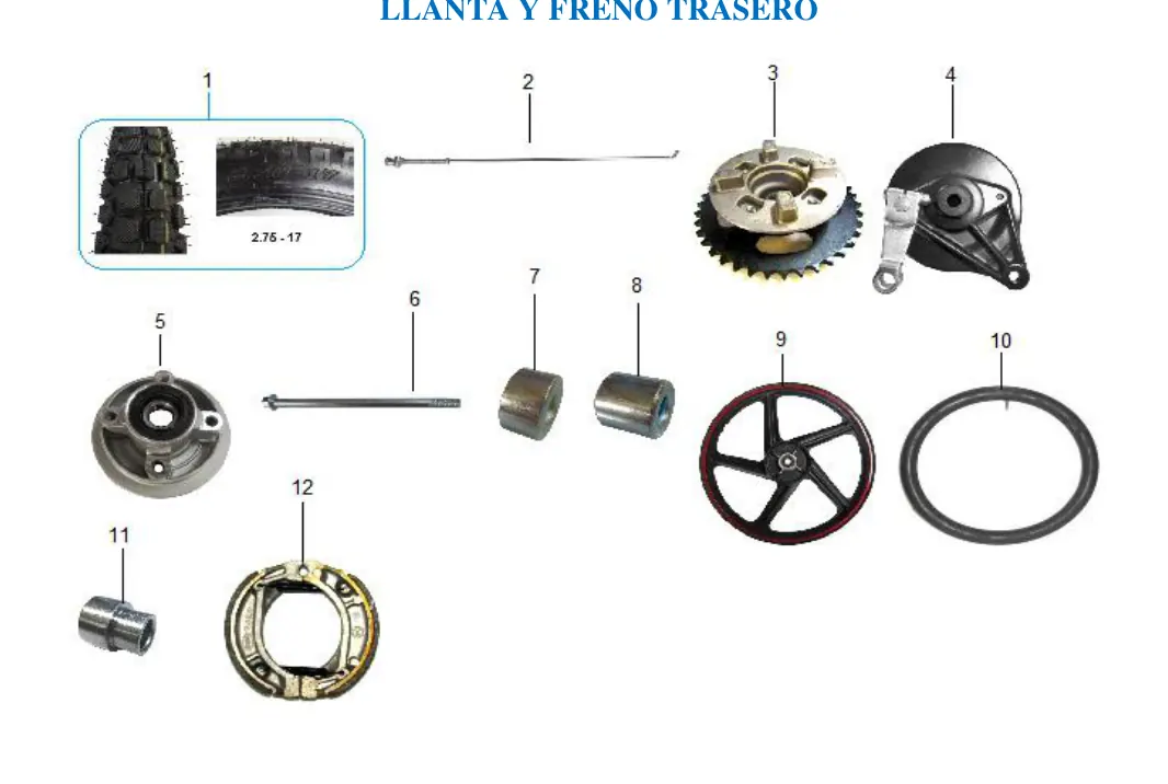 Diagrama Fly 2023 Fly 110