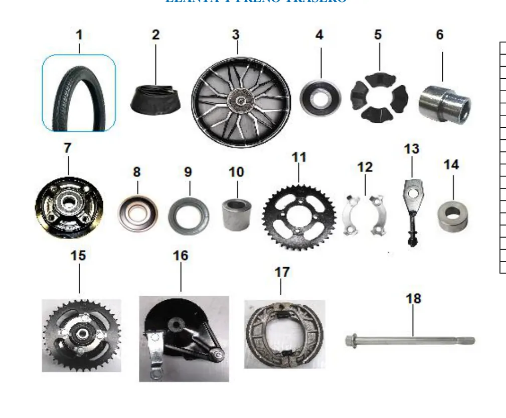Diagrama HUNTER-125cc Hunter 125