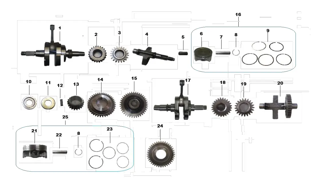 Diagrama DAKOTA 300cc Dakota Pr 300