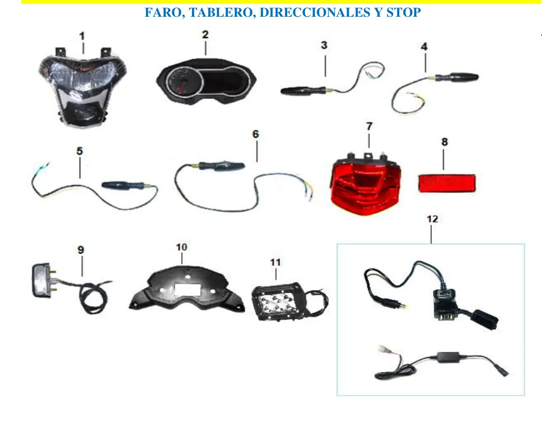 Diagrama MONTANA 250cc 2023 Islo Trip 150