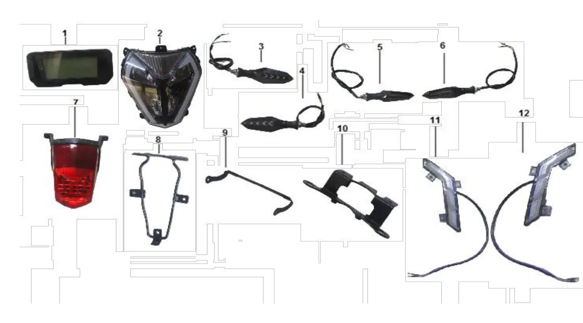 Diagrama KRONOS REVOLUTION 200cc Kronos Revolution 200