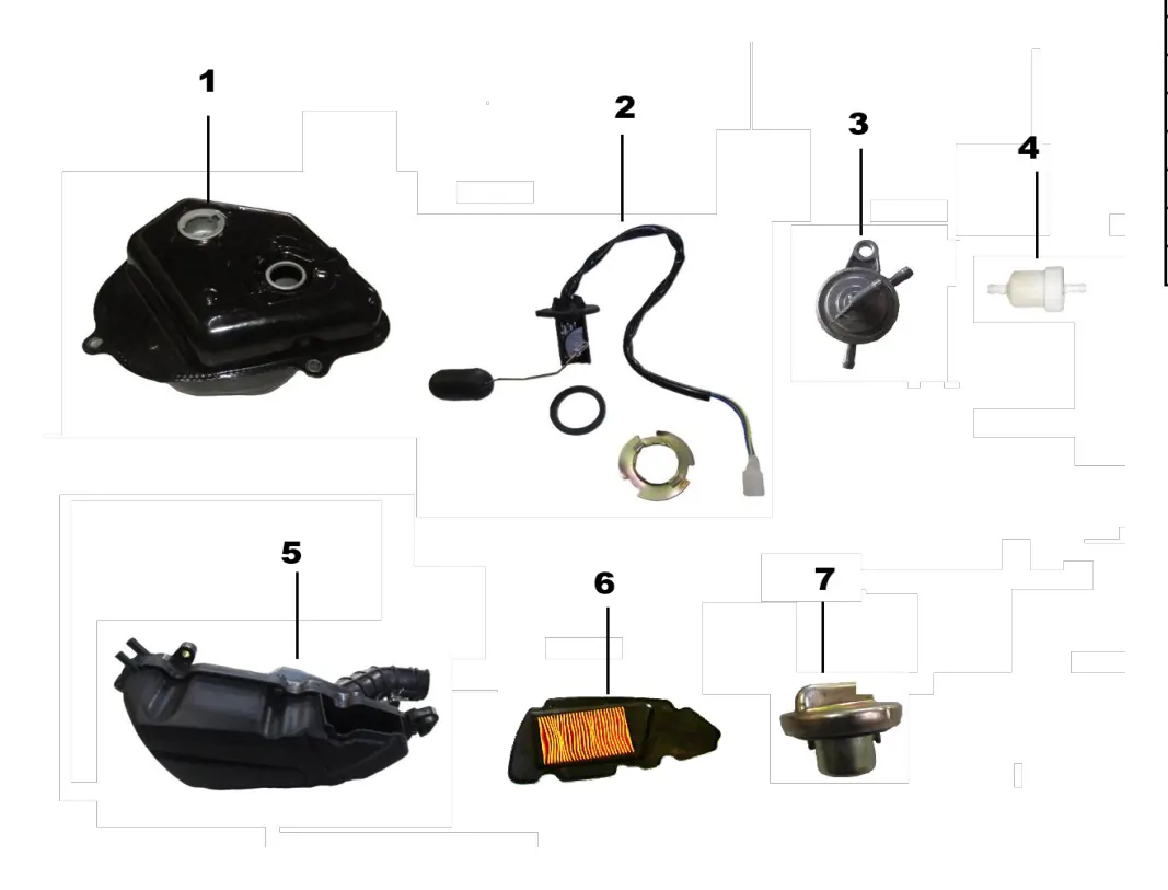 Diagrama Eon Eon 125+