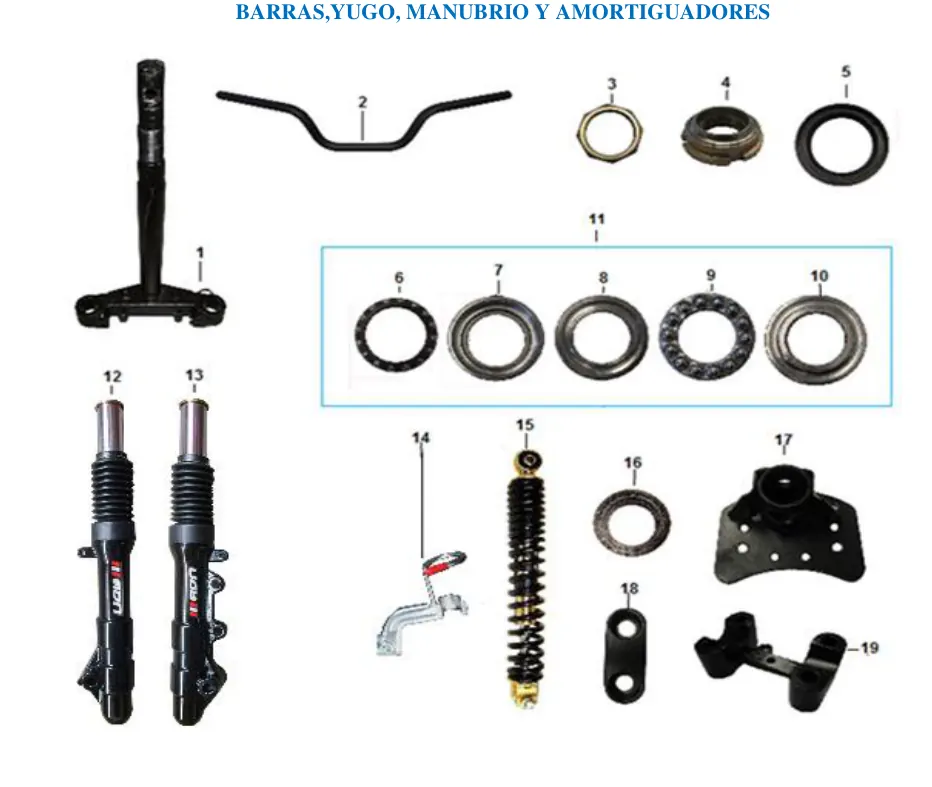 Diagrama DYNA 175cc Dyna Sport 175