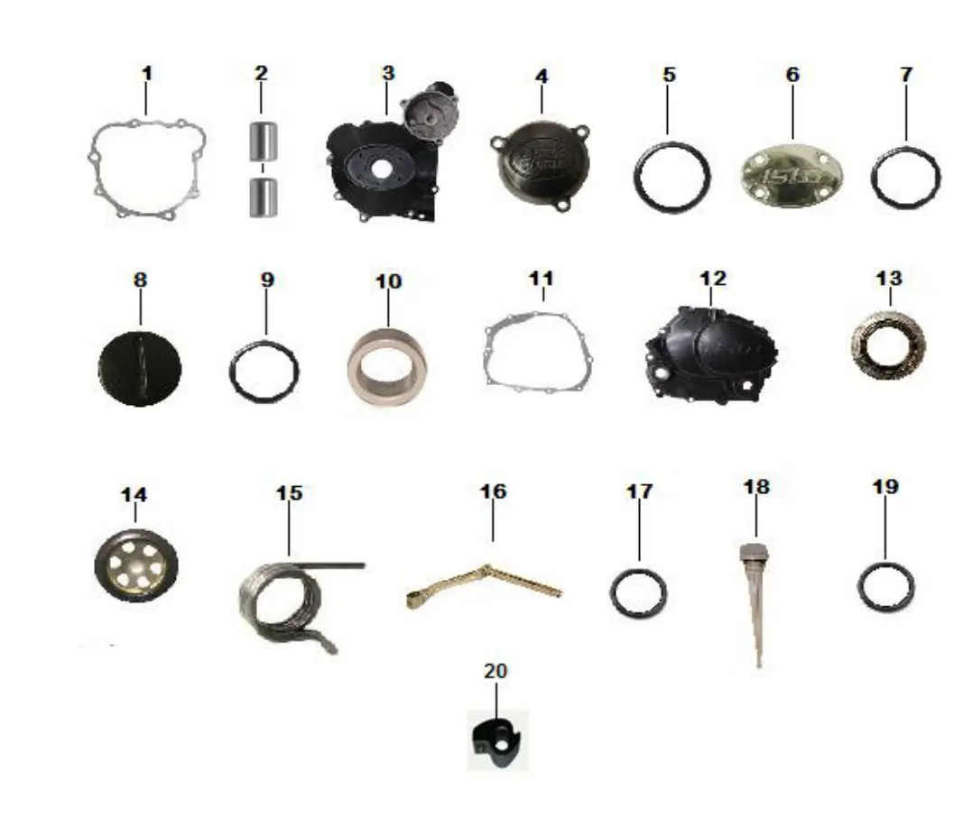 Diagrama Cubiertas de carters Urban 200