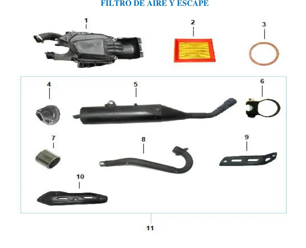 Diagrama MONTANA 250cc 2023 Islo Trip 150