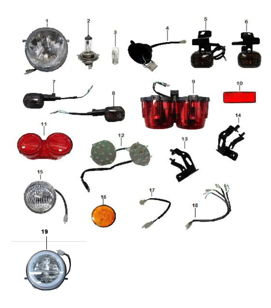 Diagrama DYNA 175cc Dyna Sport 175