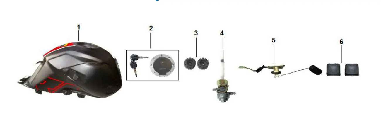 Diagrama INDY 250cc 2024 Indy 250