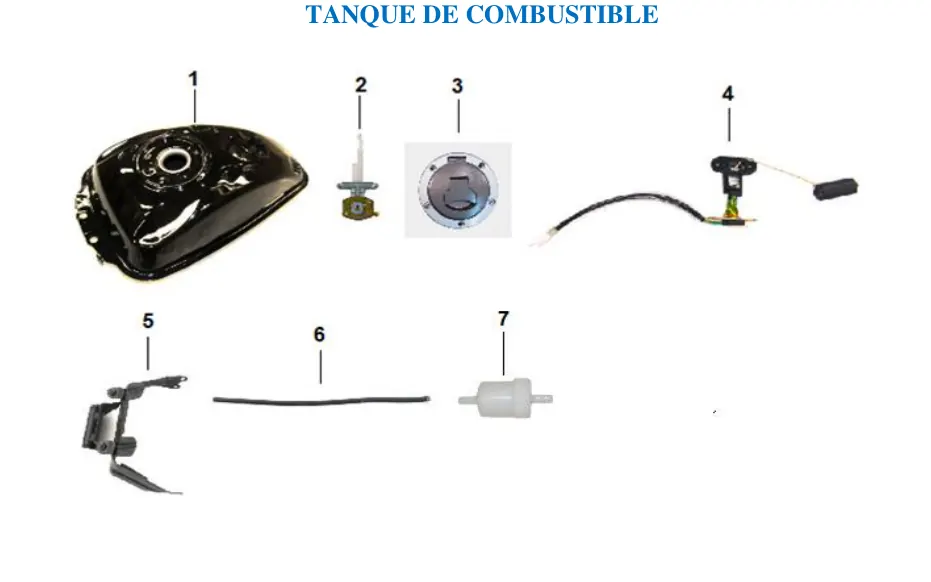 Diagrama RZ300cc Rage 300Z
