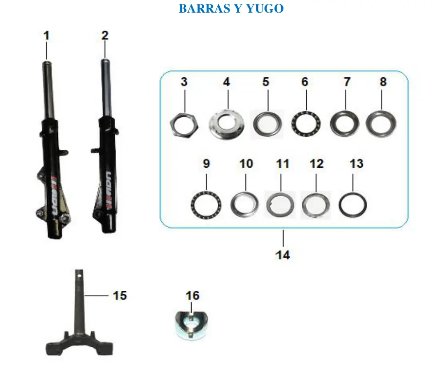 Diagrama HUNTER-125cc Hunter 125