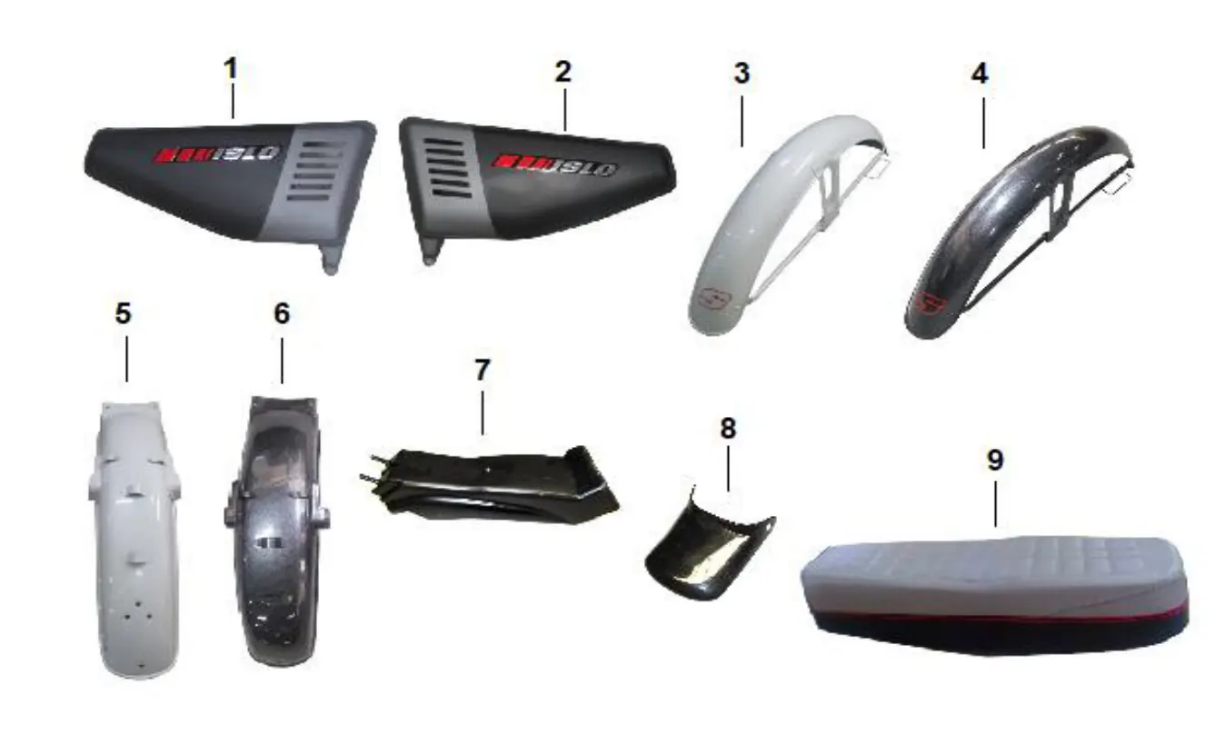 Diagrama TRIP 150cc Carabela Trip 150
