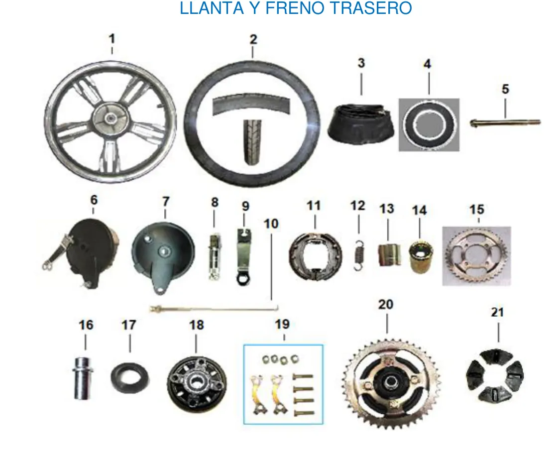 Diagrama DRAX 200cc Drax 200