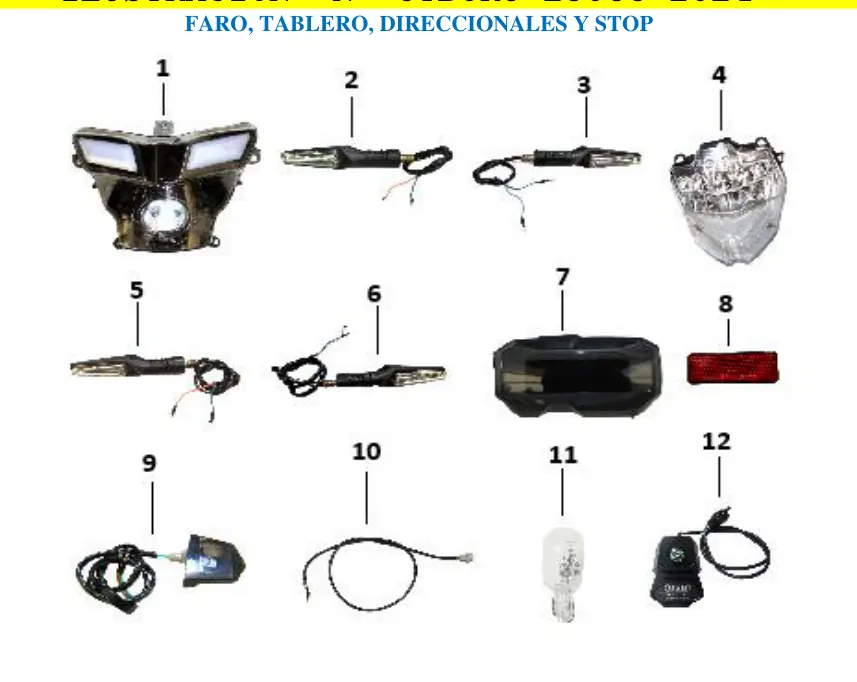 Diagrama CYBORG 250cc 2024 Cyborg 250