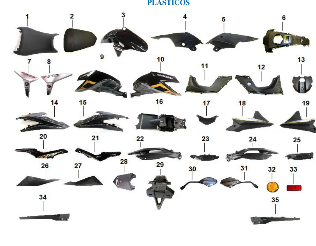 Diagrama RZ300cc Rage 300Z