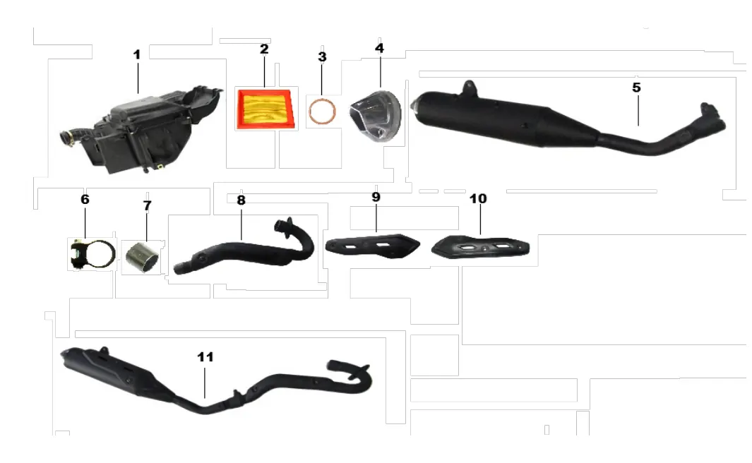 Diagrama DAKOTA 300cc Dakota Pr 300