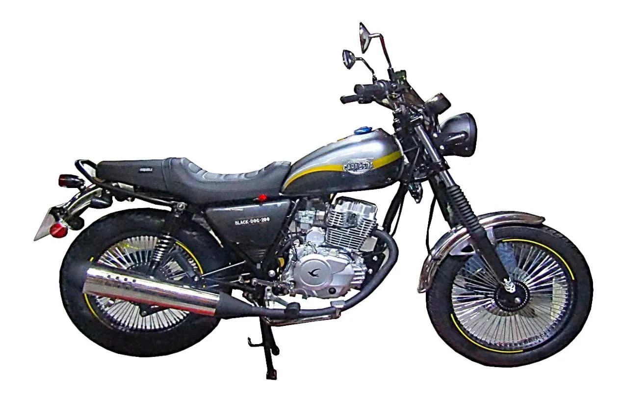 Moto Carabela Black Dog 200