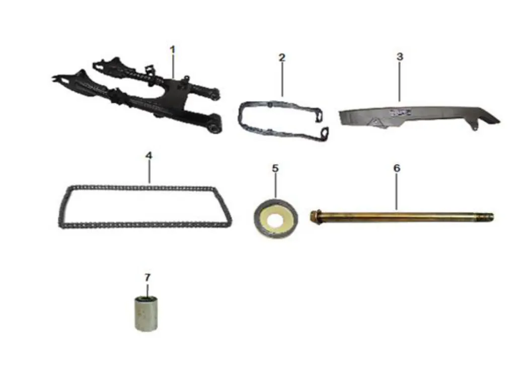 Diagrama Horquilla Bat 150