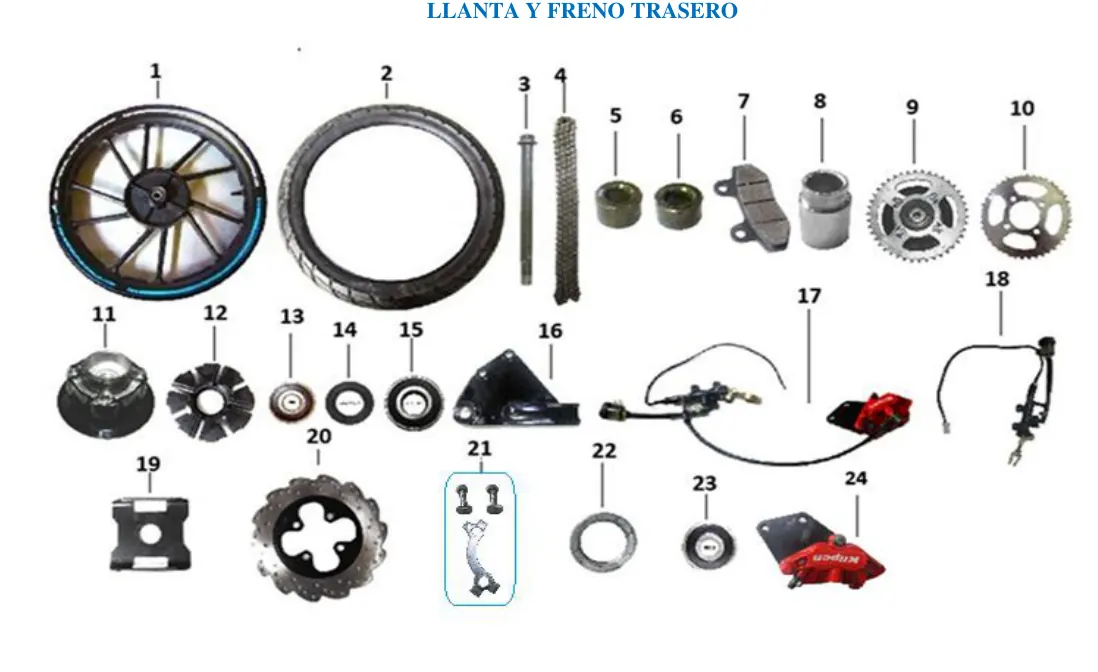 Diagrama CYBORG 250cc 2024 Cyborg 250
