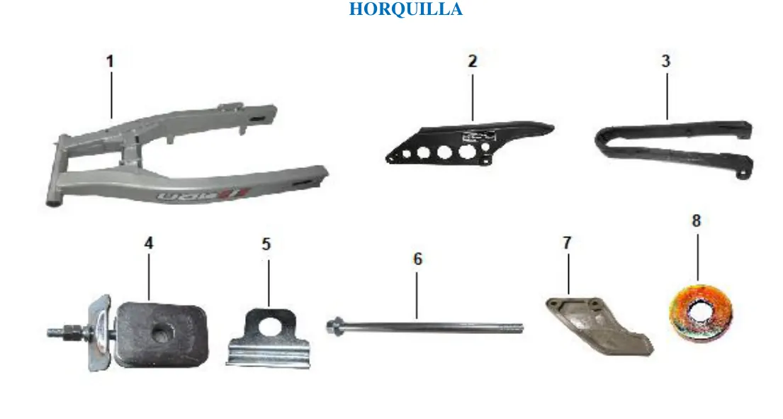 Diagrama DIRT-3 250cc 2023 Carabela Dirt3 250