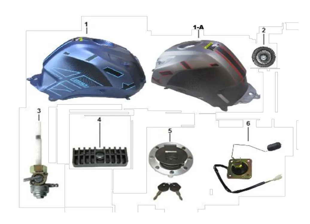 Diagrama KRONOS REVOLUTION 200cc Kronos Revolution 200