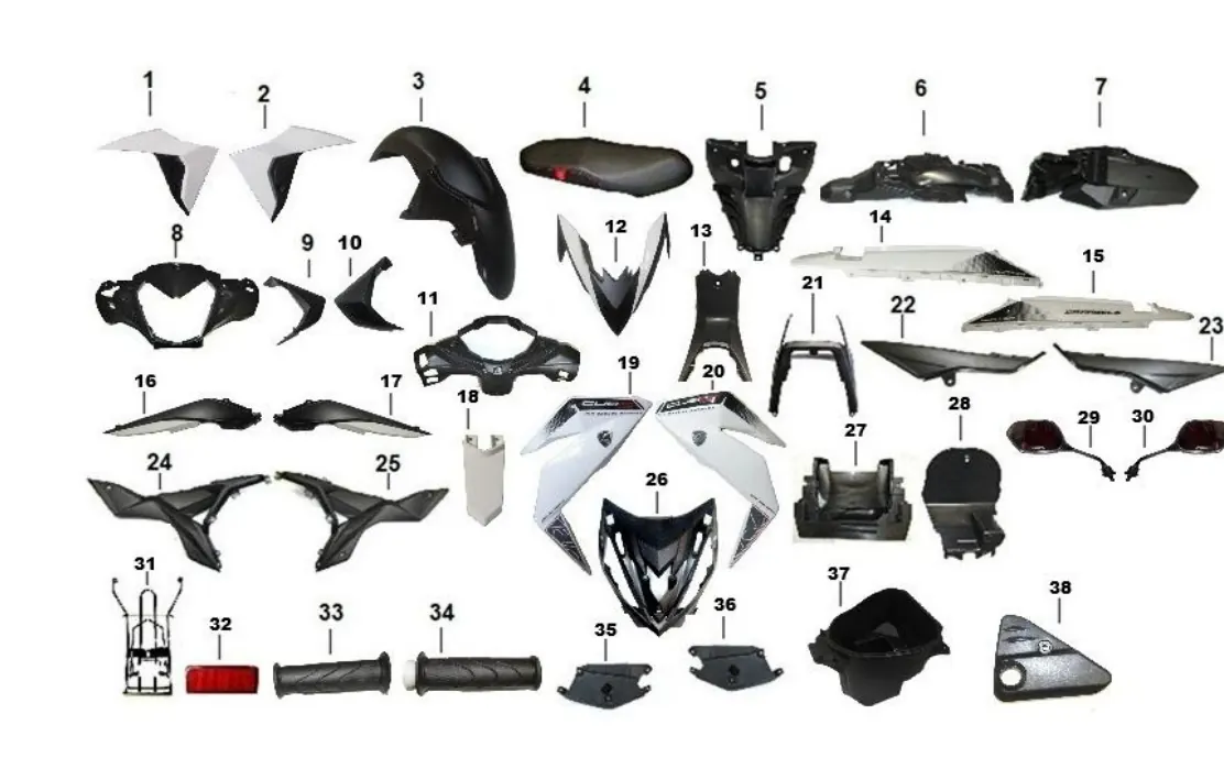 Diagrama HUNTER-110cc Hunter 110