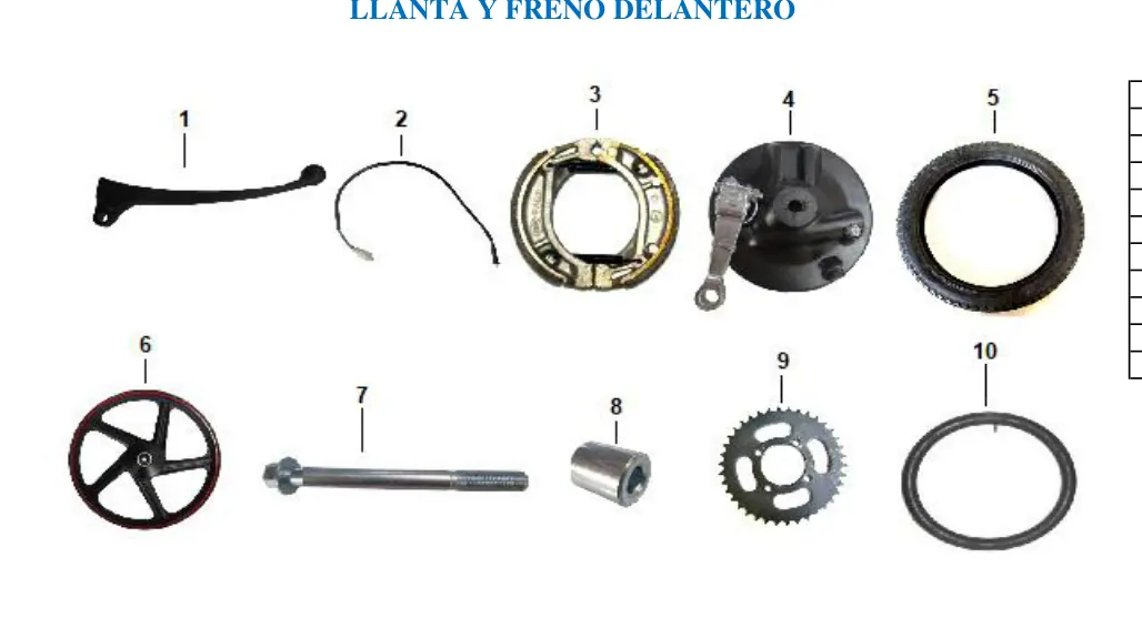Diagrama Fly 2023 Fly 110