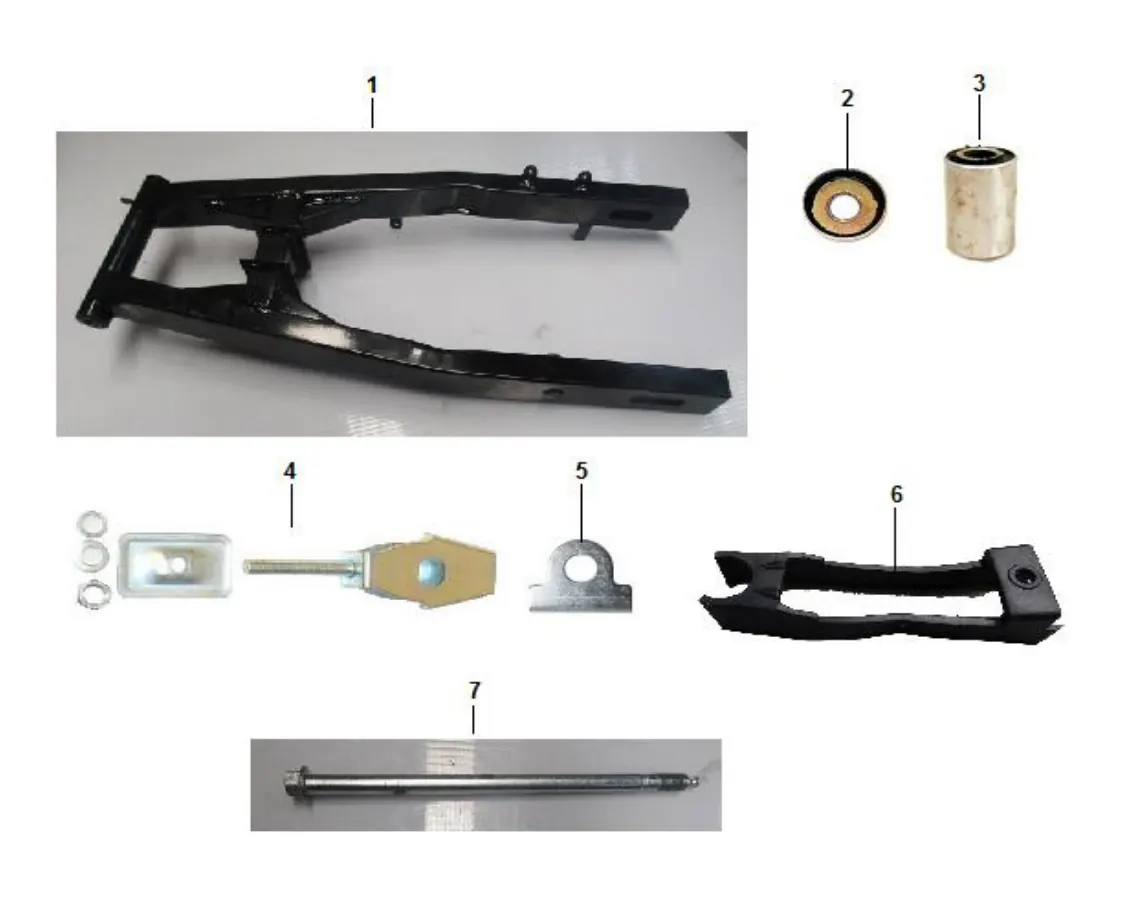 Diagrama Horquilla Goliath 250