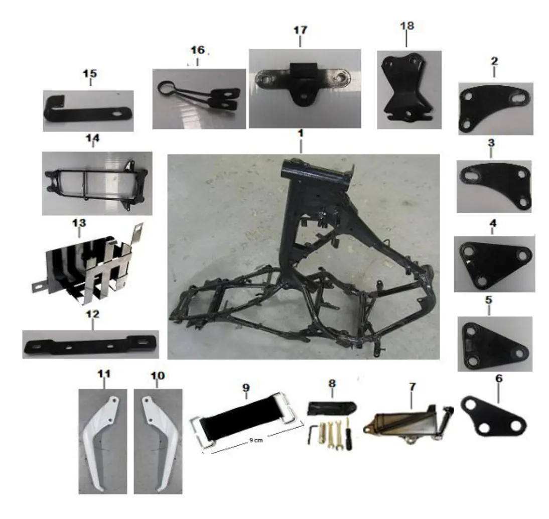 Diagrama Cuadro Goliath 250
