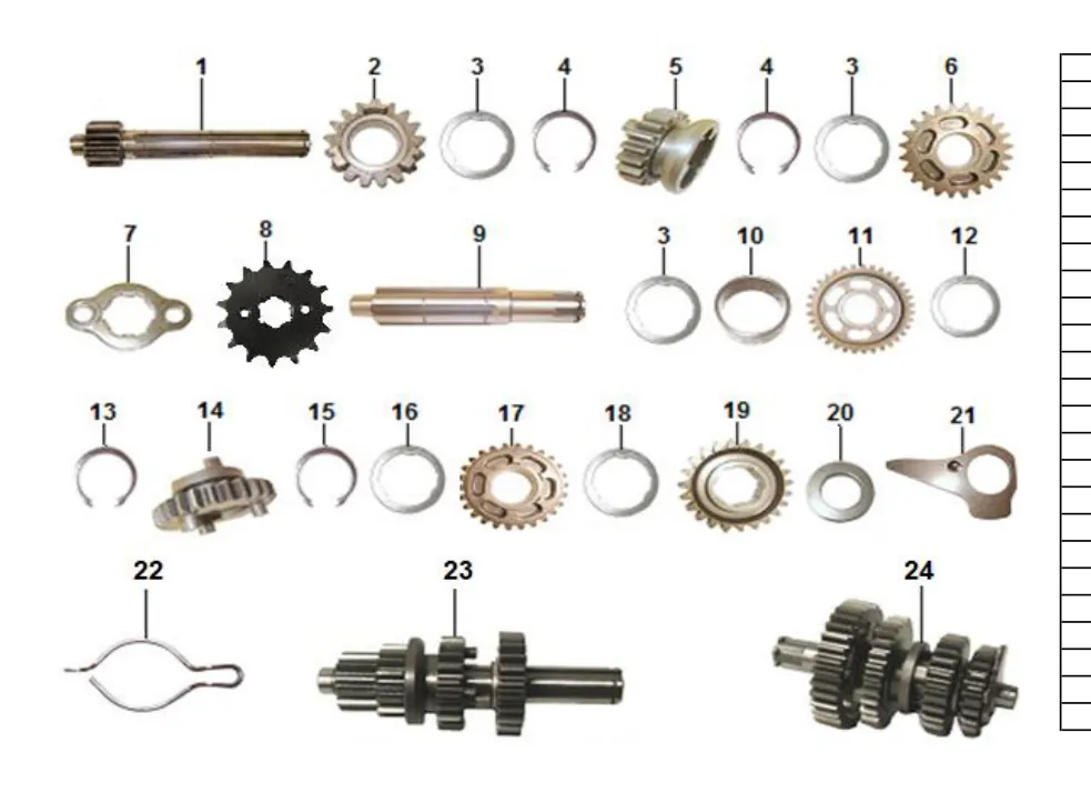Diagrama HUNTER-125cc Hunter 125